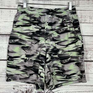 Lululemon Pace Breaker Short Linerless 7” Liquid Black Gray Mint Green Men’s S